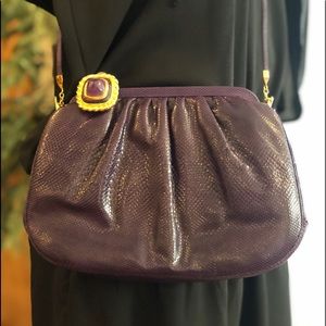 Judith Leiber Purple Cocktail Bag